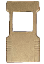 FD18-COVG Декоративная крышка для термостата FD18002 & FD18003, цвет Золото FEDE фото