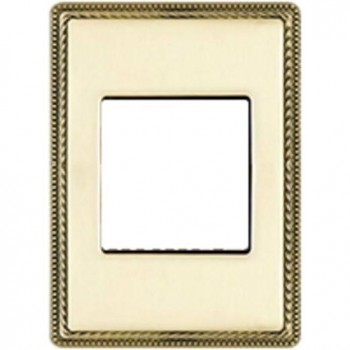 39821502 Рамка с квадратным вырезом Venezia Metal Золото 1-постовая Fontini фото