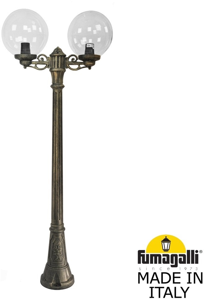 Наземный фонарь GLOBE 300 G30.158.S20.BXF1R Fumagalli фото