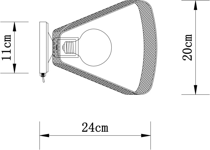 Настенный светильник Maasym A7044AP-1BK Arte Lamp фото