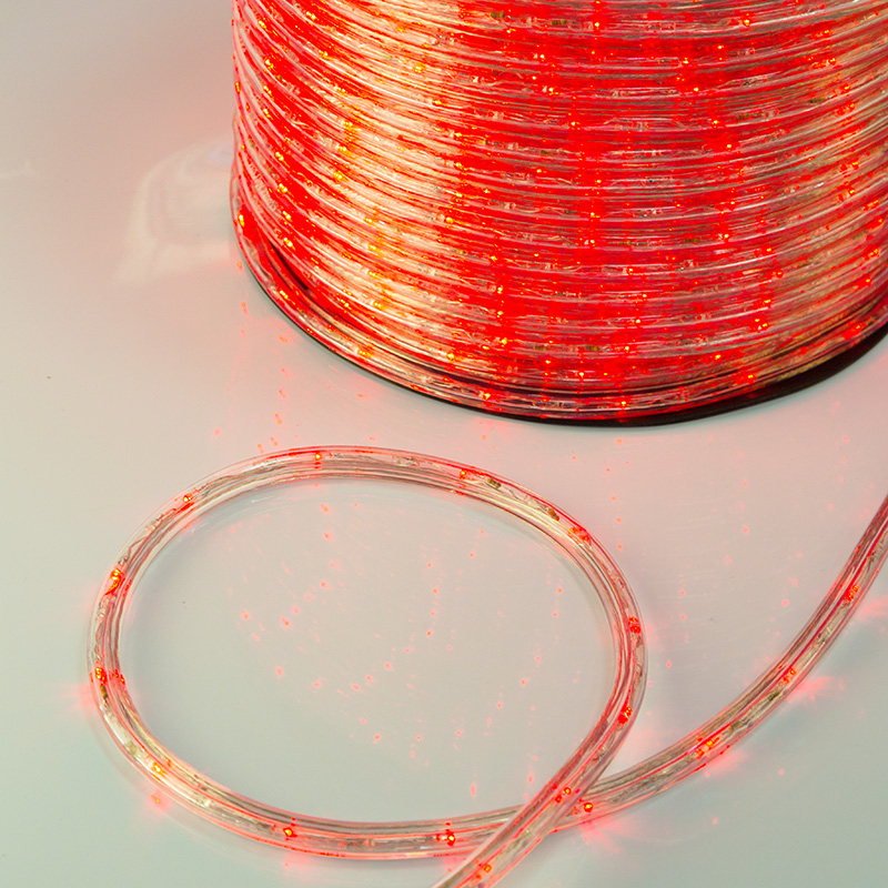 Дюралайт LED, постоянное свечение (2W) - красный, 36 LED/м, бухта 100м Neon-Night NEON-NIGHT 121-122 фото