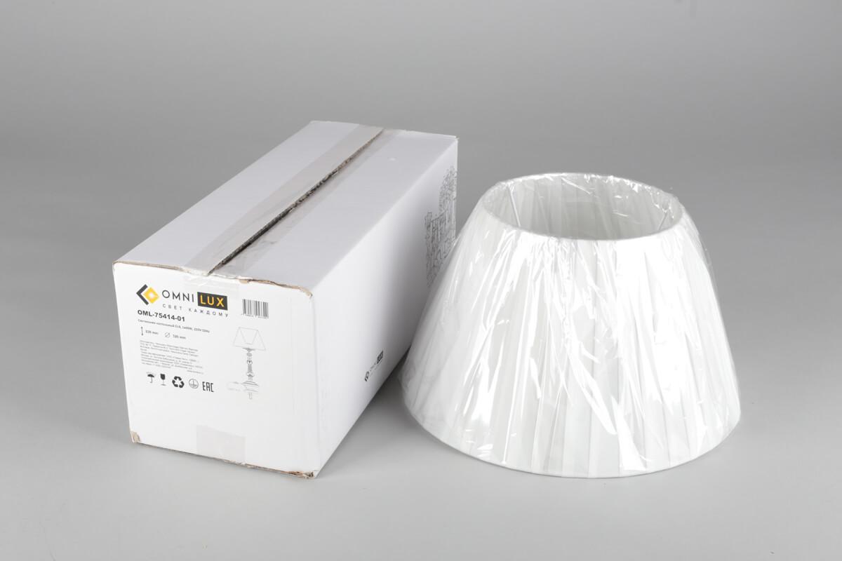 Интерьерная настольная лампа Miglianico OML-75414-01 Omnilux фото