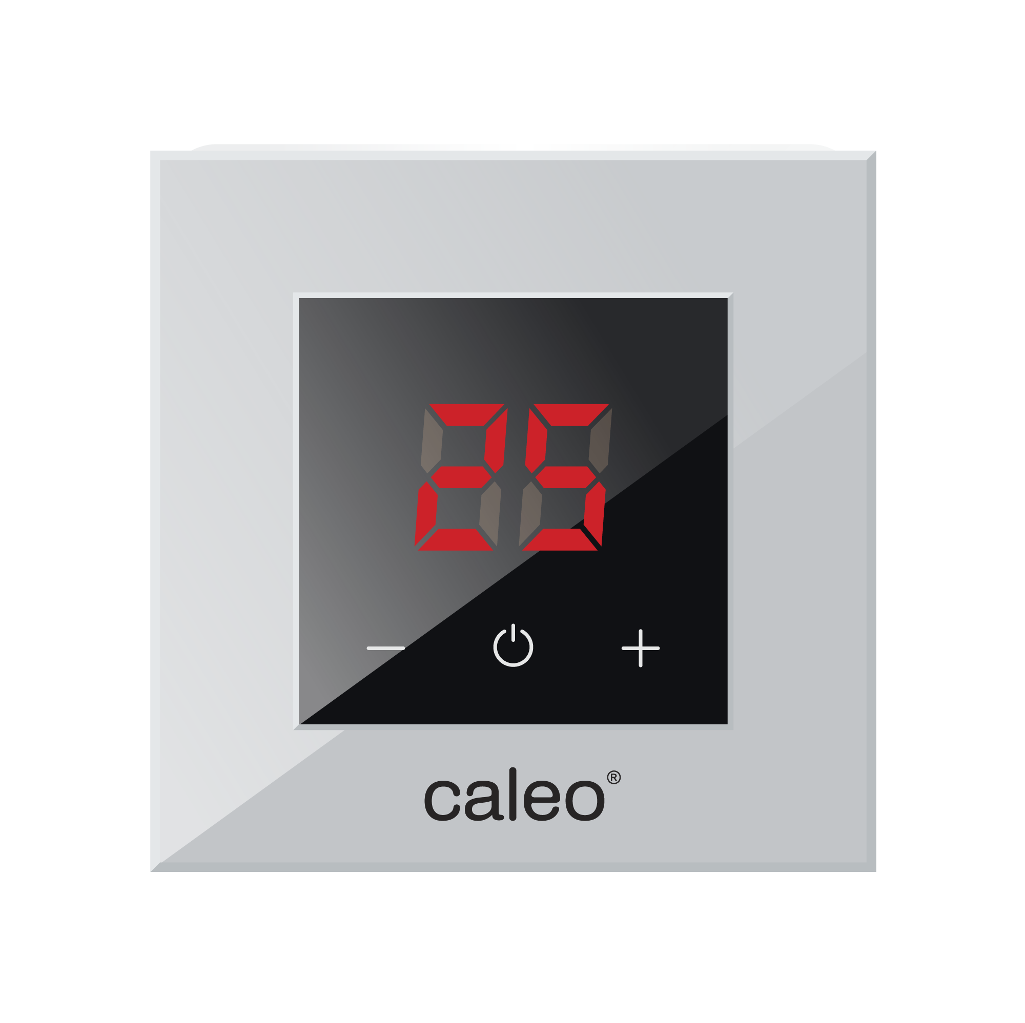 Терморегулятор CALEO NOVA встраиваемый цифровой, 3,5 кВт, серебристый УП-00000355 фото