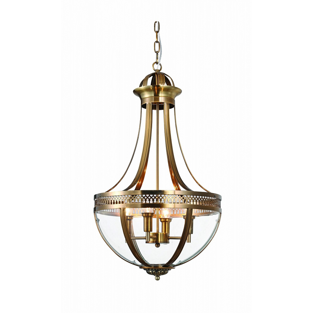 Люстра Delight Collection Capitol KM0287P-6 antique brass фото