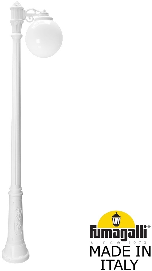 Наземный фонарь GLOBE 300 G30.157.S10.WYF1R Fumagalli фото