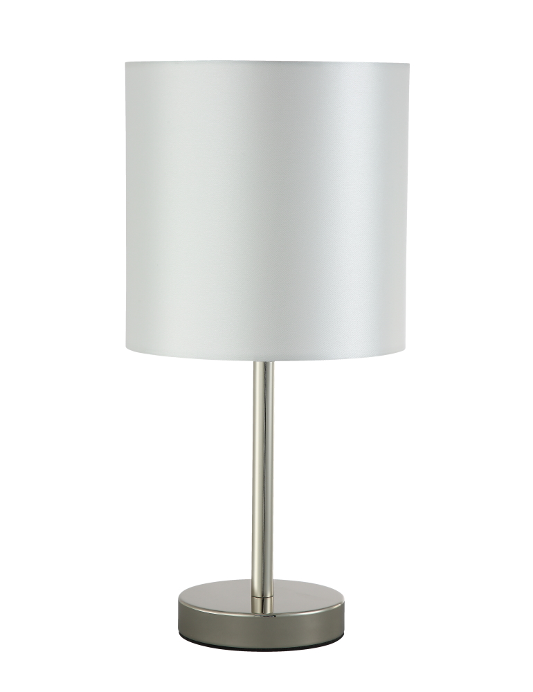 Настольная лампа Crystal Lux SERGIO LG1 NICKEL фото
