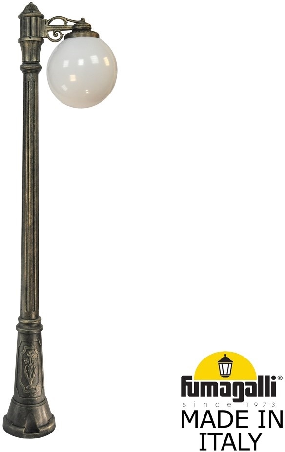 Наземный фонарь GLOBE 300 G30.156.S10.BYF1R Fumagalli фото