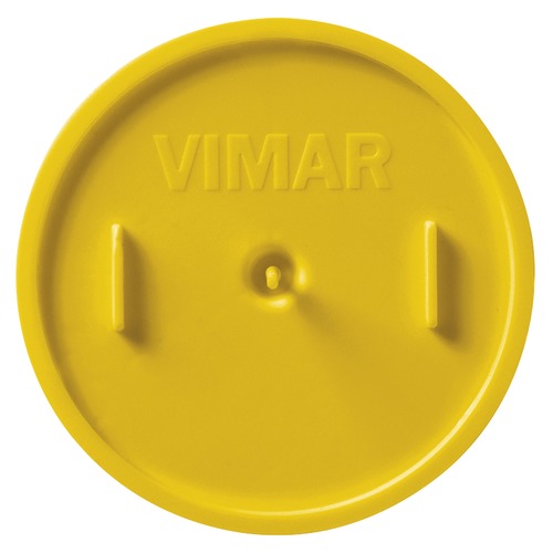 V71011 Крышка Vimar Arke желтая для коробок V71001 и V71001.AU фото