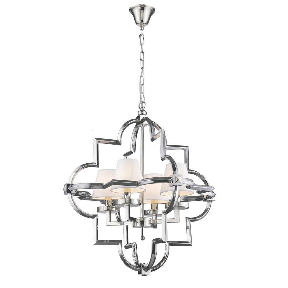 Люстра Delight Collection Mandeville KM0728P-4M nickel фото