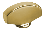 FD02315OR Поворотный выключатель "Овал", цвет Real Gold FEDE фото