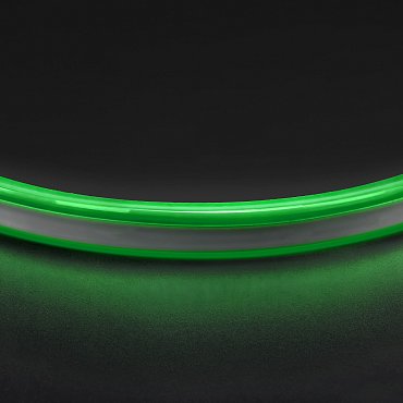 Лента гибкая неоновая Neoled Lightstar Зелёный свет 430107 фото