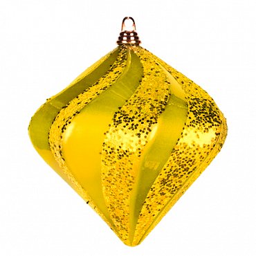 Елочная фигура Алмаз, 15 см, цвет золотой NEON-NIGHT 502-161 фото