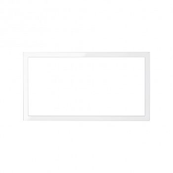 Рамка Simon 100 Белый глянец, 2 поста, 10000620-130 фото