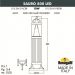 Наземный светильник Sauro D15.554.000.LXD1L.CRB Fumagalli фото