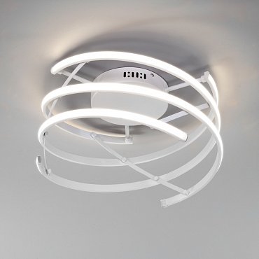Потолочный светильник с пультом Eurosvet Breeze a050453 90229/3 белый фото