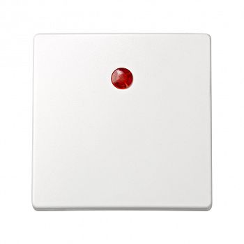 73011-60 Клавиша для выключателя одноклавишного с подсветкой кнопочного, Simon 73 Loft, белый фото