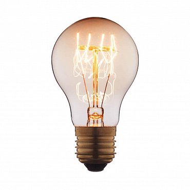 Лампа накаливания E27 40W прозрачная 7540-T фото