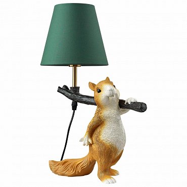 Интерьерная настольная лампа Squirrel 6523/1T Lumion фото