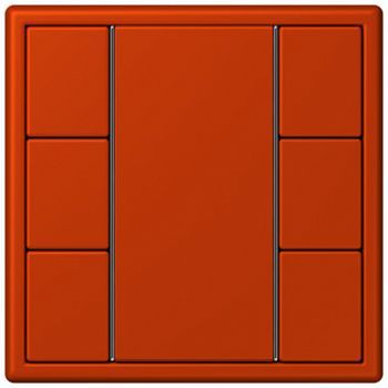 LC503TSA4320A Les Couleurs® Le Corbusier KNX кнопочный модуль F 50 с тремя парами кнопок rouge vermillon 59 Jung фото