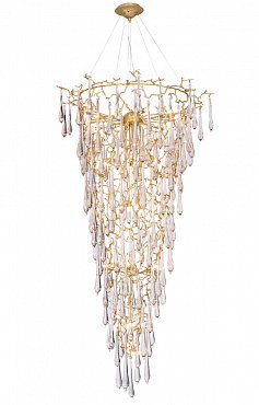 Люстра Crystal Lux REINA SP34 D1200 GOLD PEARL фото