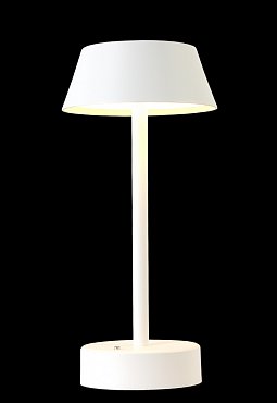 Аккумуляторная настольная лампа Crystal Lux SANTA LG1 WHITE фото